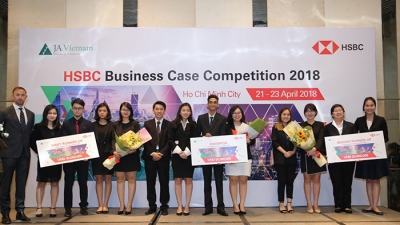 Sinh viên RMIT Việt Nam vô địch cuộc thi 'Giải quyết tình huống kinh doanh HSBC'