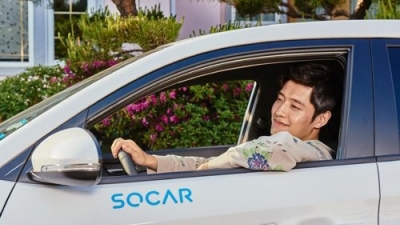 Dịch vụ chia sẻ xe lọt vào 'tầm ngắm' của các công ty IT Hàn Quốc