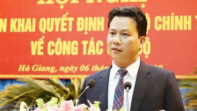 Chủ tịch tỉnh Hà Tĩnh Đặng Quốc Khánh chính thức làm Bí thư Hà Giang