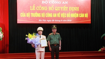Thiếu tướng Nguyễn Đình Thuận được bổ nhiệm làm Cục trưởng Cục An ninh kinh tế