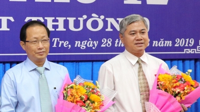 Bến Tre: Bí thư Thành ủy thành phố Bến Tre Nguyễn Văn Đức làm Phó chủ tịch UBND tỉnh