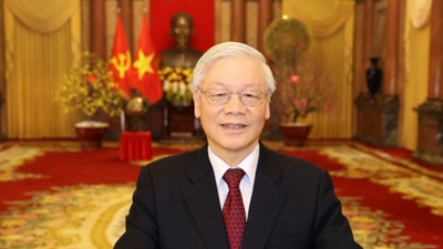 Tổng Bí thư, Chủ tịch nước Nguyễn Phú Trọng: 'Tạo đà và động lực thúc đẩy đất nước phát triển nhanh và bền vững'