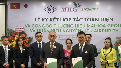 Mai Hoa Group 'bắt tay' Kowa Global ra mắt thị trường sản phẩm kháng khuẩn Airpurity