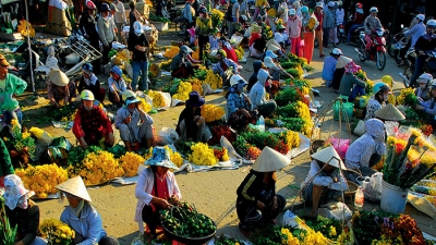 Chợ Việt xưa và nay: Chợ làng hoa mới