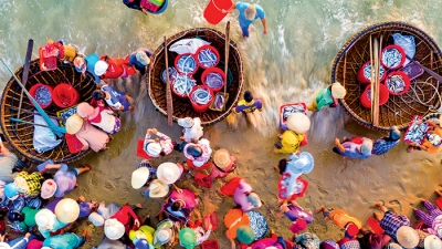 Chợ Việt xưa và nay: Chợ cá làng biển Kim Đôi
