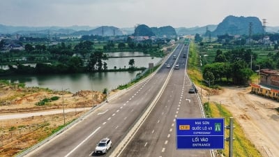 Bản đồ những tuyến cao tốc của Việt Nam giới hạn tốc độ dưới 80km/h