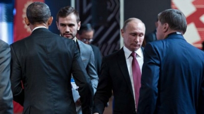 Cuộc gặp chớp nhoáng và cú bắt tay hờ hững giữa Obama và Putin