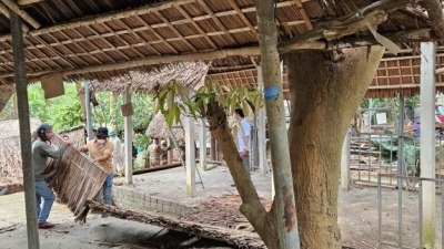 Cưỡng chế loạt nhà hàng, quán nhậu xây dựng trái phép tại bán đảo Sơn Trà