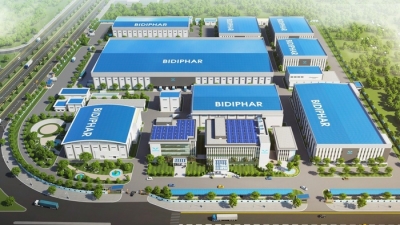 Bidiphar xây nhà máy thuốc 1.600 tấn/năm ở Nhơn Hội