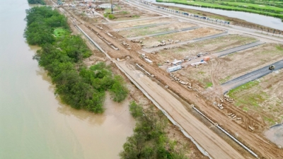 Hải Phòng: Vướng rừng phòng hộ, dự án 47 tỷ cải tạo bờ sông Cấm 'lỡ nhịp'