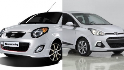 Ô tô 300 triệu: Nên mua Hyundai i10 hay Kia Morning?