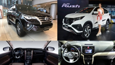 Toyota Rush – kẻ đến sau thách thức ‘đàn anh’ Fortuner