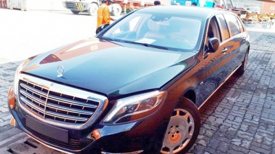 Xe sang 'triệu đô' Mercedes-Maybach S600 Pullman thứ 2 về Việt Nam