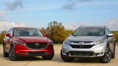 Top 5 xe bán chạy phân khúc CUV tháng 11: Mazda CX-5 cho Honda CR-V 'hít khói'
