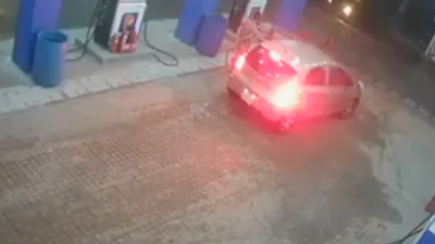 Truy tìm tài xế ô tô quỵt tiền đổ xăng