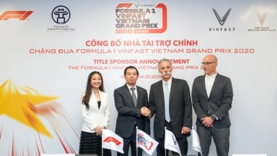 VinFast là nhà tài trợ chính cho chặng đua công thức 1 Việt Nam
