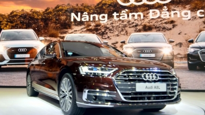 Audi A8L 60 TFSI e quattro 2020 ra mắt người dùng Việt Nam, tổng công suất 443 mã lực