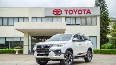 Doanh số xe Toyota Việt Nam tháng 11/2019 giảm 11%