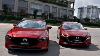 Mazda3 và Mazda3 Sport mới giảm giá 10 triệu đồng