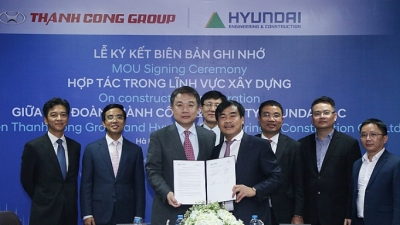 Tập đoàn ô tô Thành Công bắt tay Hyundai lấn sân sang mảng xây dựng