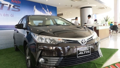 Bảng giá xe Toyota Việt Nam mới nhất: Toyota Wigo và Corolla Altis đồng loạt giảm giá