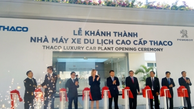 Thaco Trường Hải khánh thành nhà máy xe du lịch cao cấp