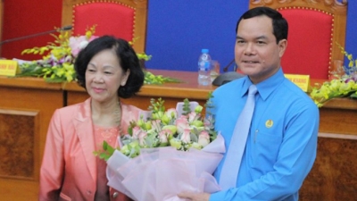 Cựu Tổng giám đốc Tập đoàn Hóa chất Việt Nam Nguyễn Đình Khang giữ chức Chủ tịch Tổng Liên đoàn Lao động