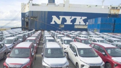 Thị trường nhập khẩu ô tô giảm mạnh trong 'tháng cô hồn'
