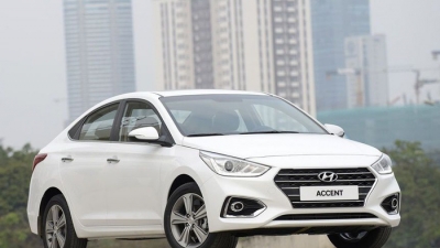Phân khúc xe hạng B tháng 8/2019: Hyundai Accent ‘rượt đuổi’ Toyota Vios