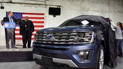 Kết thúc quý IV/2019, hãng xe Mỹ Ford thua lỗ 1,74 tỷ USD