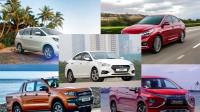 10 mẫu xe doanh số cao nhất tháng 2/2020: Honda Việt Nam bị 'loại'