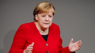 Thủ tướng Đức tự cách ly ở nhà sau khi tiếp xúc người nhiễm Covid-19
