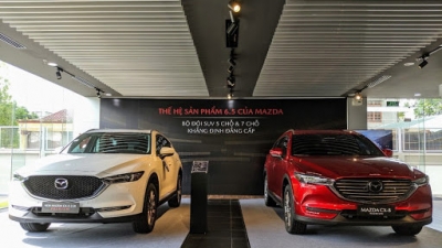 Mazda CX-8 và Mazda CX-5 giảm giá 'kịch sàn' 150 triệu đồng