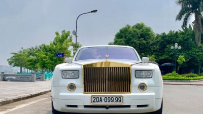 Rolls-Royce Phantom 2008 biển tứ quý 9 'siêu khủng' rao bán 13,5 tỷ đồng