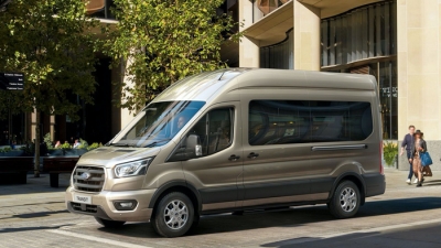 Ford Transit bán tại châu Âu được trang bị hộp số tự động 10 cấp