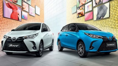 Toyota Yaris và Yaris Ativ mới ra mắt Thái Lan, giá từ 400 triệu đồng