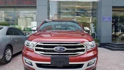 Bảng giá xe Ford mới nhất tháng 8/2020: Ford Everest giảm 200 triệu đồng