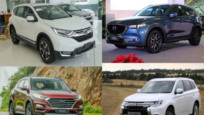 Xếp hạng xe CUV tháng 12/2020: Honda CR-V 'lên đồng', vượt Mazda CX-5
