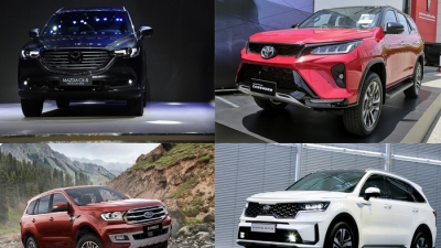 Mẫu xe nào bán chạy nhất trong phân khúc SUV 7 chỗ năm 2020?