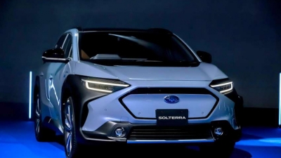 SUV chạy điện Subaru Solterra lộ diện, mở bán chính thức từ năm 2022