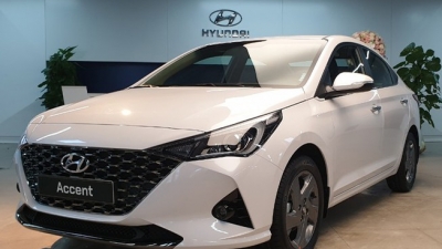 Xếp hạng sedan hạng B tháng 1/2021: Hyundai Accent 'truất ngôi vua' của Toyota Vios
