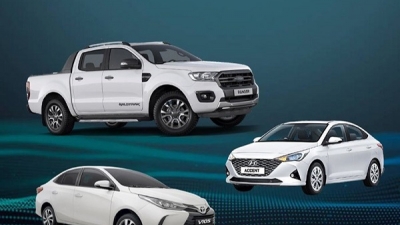 10 mẫu xe bán chạy tháng 4/2021: Hyundai Accent lấy lại 'ngôi vương' từ Ford Ranger
