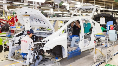 Toyota tạm ngừng sản xuất tại hai nhà máy ở Nhật Bản từ tháng 6/2021