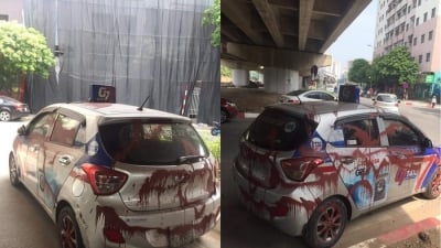 Tạt sơn lên ô tô ở Linh Đàm: 'Người tạt sơn có thể bị xử phạt đến 20 năm tù'