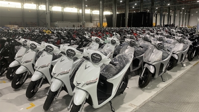 Việt Nam tiêu thụ xe máy đứng thứ hai Đông Nam Á