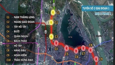 Tổng mức đầu tư đường sắt Nam Thăng Long-Trần Hưng Đạo 'đội' hơn 16.000 tỷ đồng