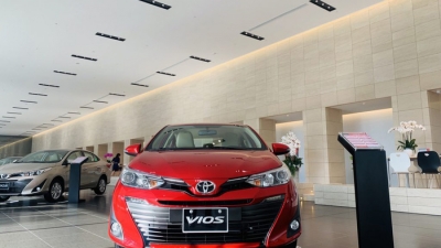 10 mẫu xe bán chạy nhất tháng 5/2022: Toyota Vios cho Honda City 'hít' khói