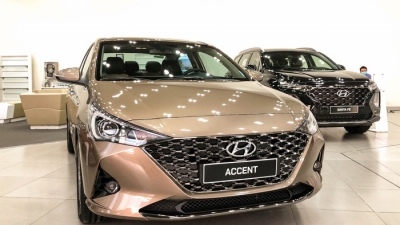Tháng 6, doanh số xe Hyundai Accent giảm hơn 40% so với tháng trước