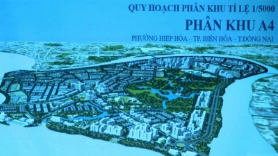 Đồng Nai chấp thuận chủ trương dự án khu đô thị Hiệp Hòa hơn 72.000 tỷ