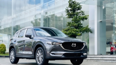 CUV hạng C: Mazda CX-5 lên ngôi, Honda CR-V sụt giảm 37% doanh số